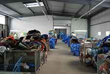 Our sorting hall of the original product